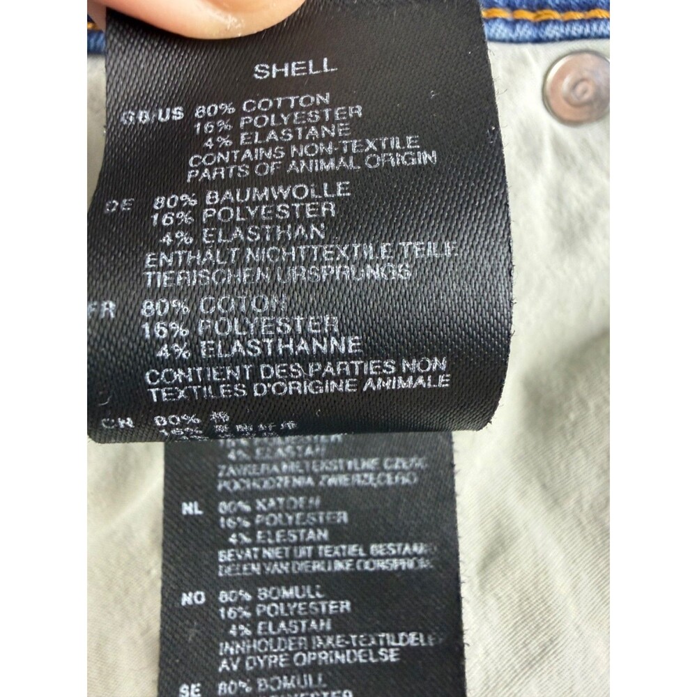 Lindbergh Aviation Heritage Jeans Blue Superflex 38 x 34 Made in Europe Quality - Picture 11 of 12
